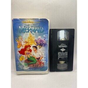 Banned Cover Disney The Little Mermaid (VHS, 1989, Black Diamond Edition)